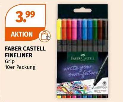 Faber Castell Fineliner Grip 10er Packung