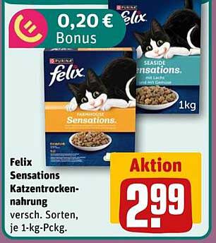 Felix Sensations Katzentrockenfutter 1 kg
