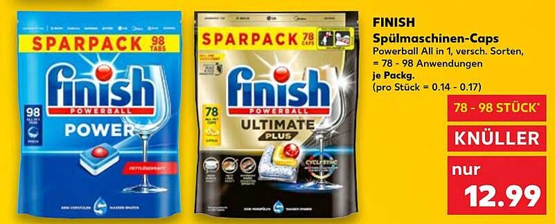 FINISH Spülmaschinen-Caps - Powerball All in 1
