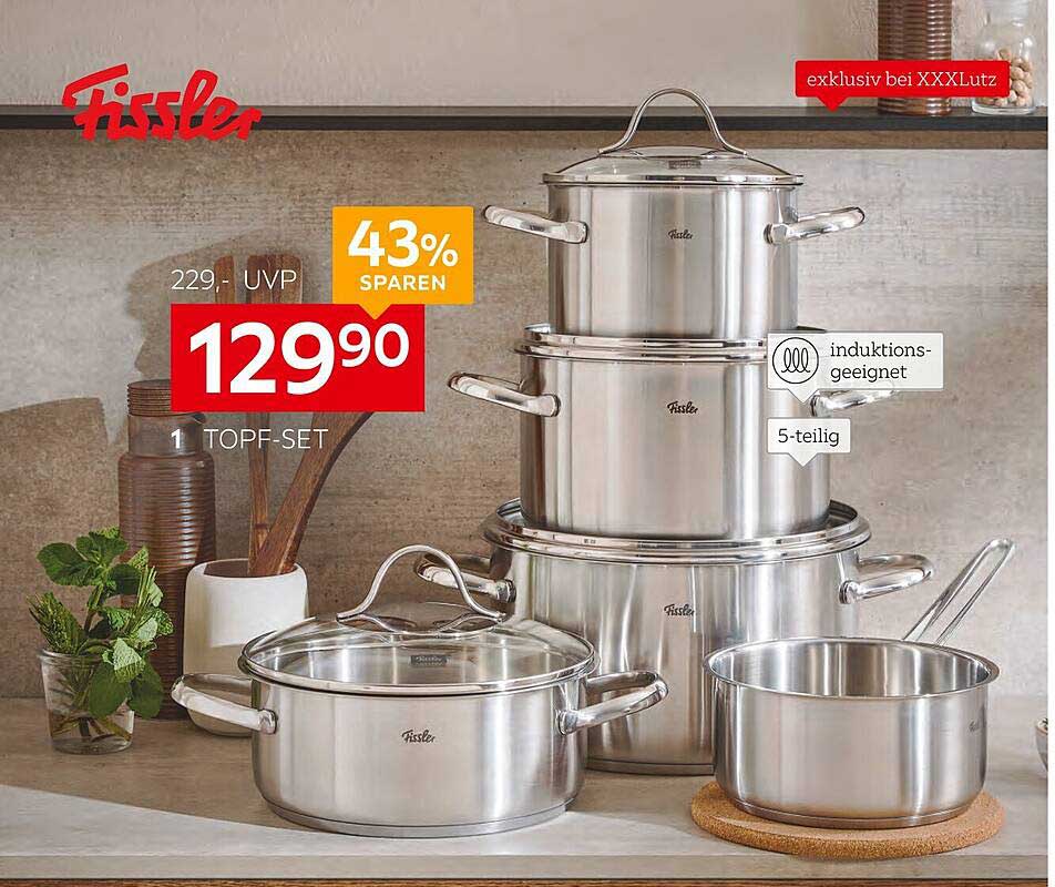 Fissler 5-teiliges Topf-Set, exklusiv bei XXXLutz