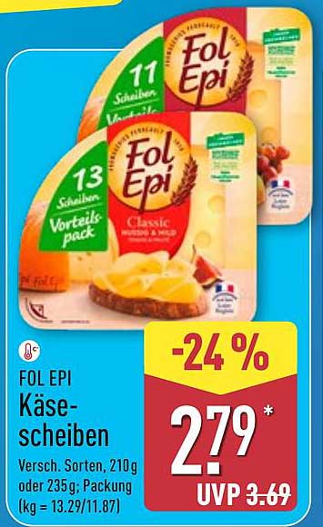 FOL EPI Käse-scheiben