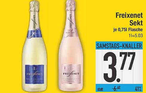 Freixenet Sekt je 0,75l Flasche