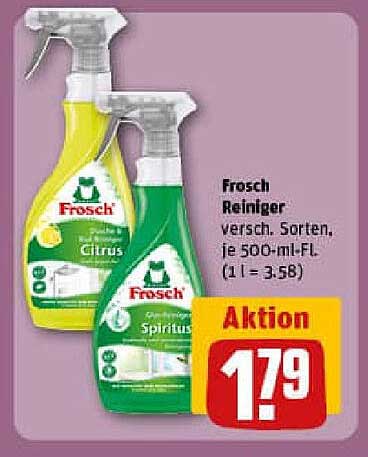 Frosch Reinger verschieden. Sorten, je 500-ml-FL.