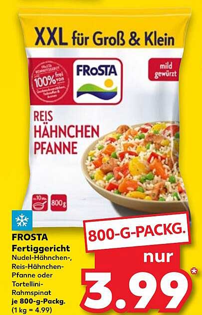 FROSTA Reis Hähnchen Pfanne 800 g