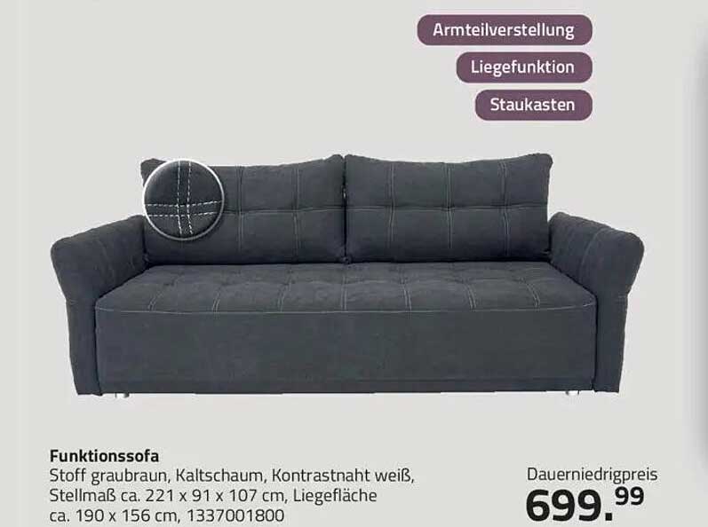 Funktionsofa – Komfort und Stil vereint