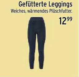 Gefütterte Leggings