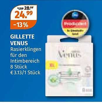 GILLETTE VENUS Rasierklingen für den Intimbereich 8 Stück