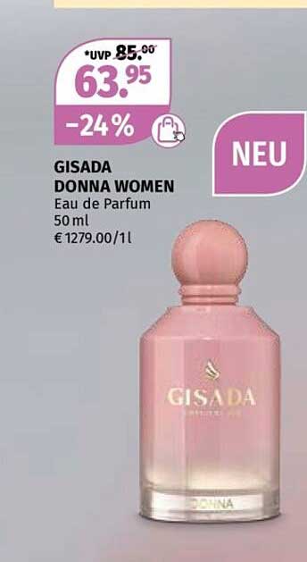 GISADA DONNA WOMEN Eau de Parfum 50 ml