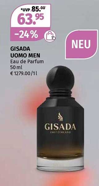 Gisada Uomo Men Eau de Parfum 50 ml - Neuheit zum Sonderpreis