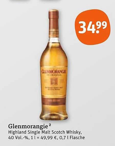 Glenmorangie Highland Single Malt Scotch Whisky