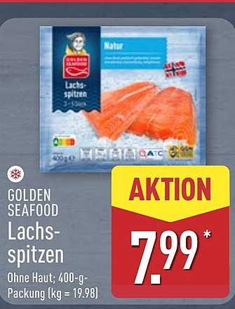 GOLDEN SEAFOOD Lachs-Spitzen 400 g