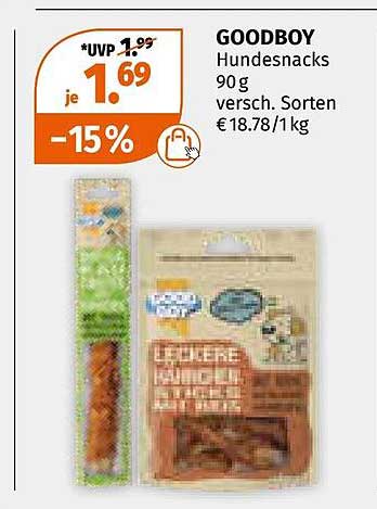 GOODBOY Hundesnacks 90 g – Verschiedene Sorten