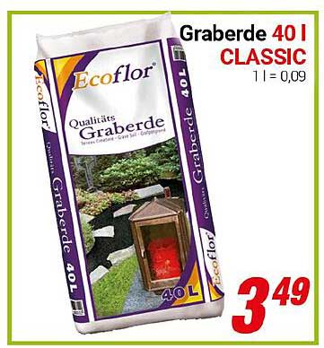 Graberde 40 l CLASSIC von Ecoflor