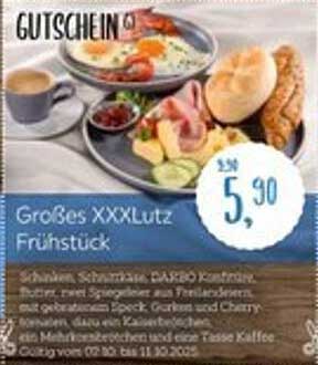 Großes XXXLutz Frühstück
