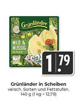 Grünländer in Scheiben – Mild & Nussig