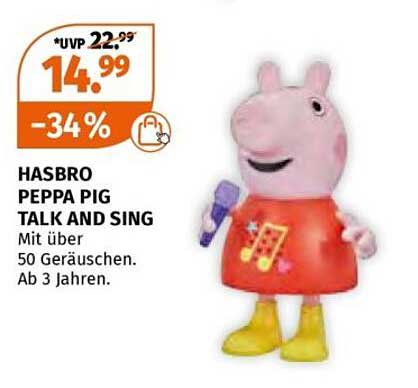 HASBRO PEppa Pig Talk and Sing