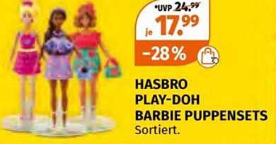 HASBRO PLAY-DOH BARBIE PUPPENSETS - Sortiert