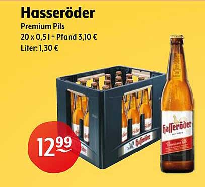 Hasseröder Premium Pils – 20 x 0,5 l Kasten