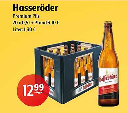 Hasseröder Premium Pils 20 x 0,5 l