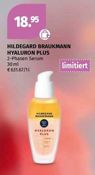 HILDEGARD BRAUKMANN HYALURON PLUS 2-Phasen Serum 30 ml