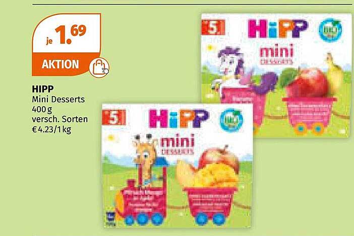 HIPP Mini Desserts 400 g - Angebot vom 29.09.2025 bis 05.10.2025