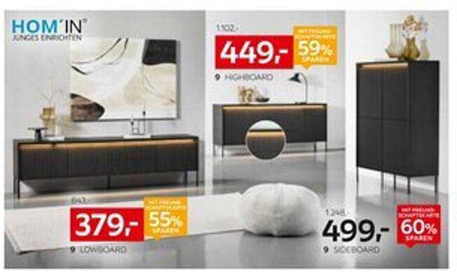 HOM'IN Hochschrank - Stilvolles Design für Ihr Zuhause
