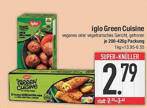 iglo Green Cuisine - veganes oder vegetarisches Gericht, gefroren