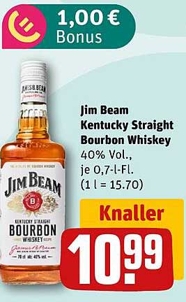 Jim Beam Kentucky Straight Bourbon Whiskey