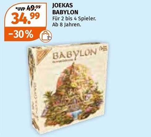 JOEKAS BABYLON - Das spannende Strategiespiel für die ganze Familie
