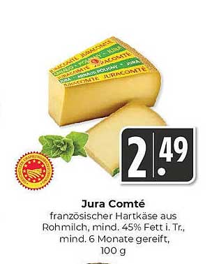 Jura Comté - Französischer Hartkäse aus Rohmilch