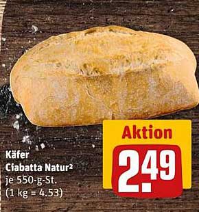 Käfer Ciabatta Natur² je 550-g-St.