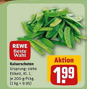 Kaiserschoten - 200 g für nur 1,99 €