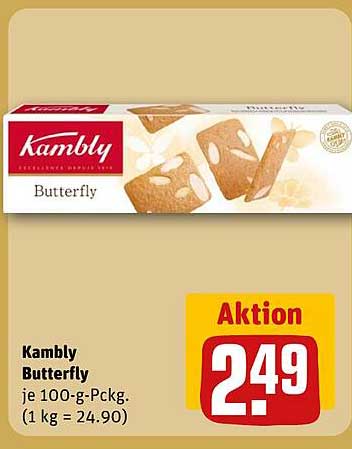 Kambly Butterfly Kekse