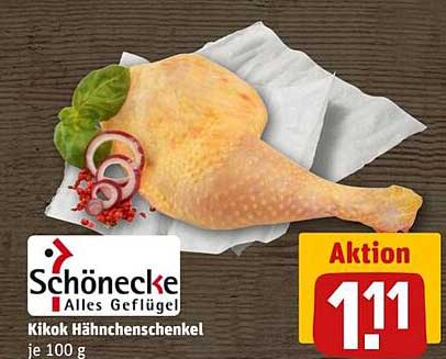 Kikok Hähnchenschenkel je 100 g