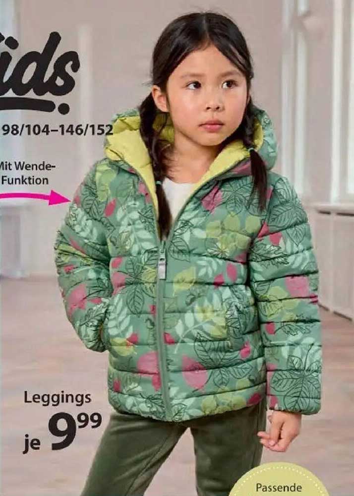 Kinderjacke mit Wende-Funktion