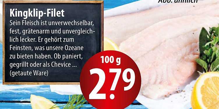 Kingklip-Filet