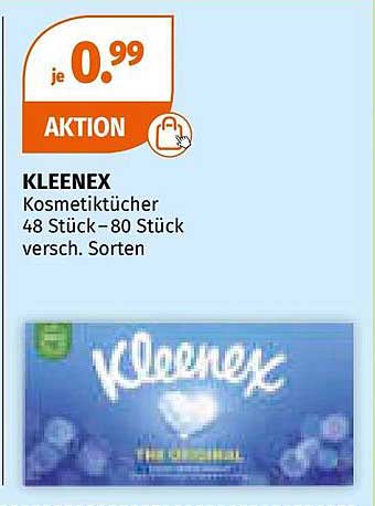 KLEENEX Kosmetiktücher 48 Stück - 80 Stück verschiedene Sorten