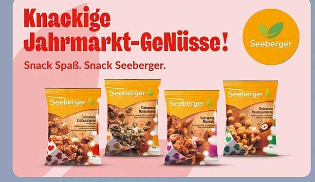 Knackige Jahrmarkt-Genüsse von Seeberger