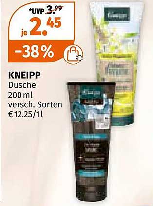 KNEIPP Dusche 200 ml - Jetzt für nur 2,45 €