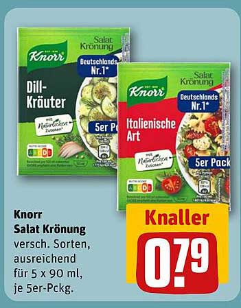 Knorr Salat Krönung - verschiedene Sorten