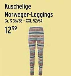 Kuschelige Norweger-Leggings