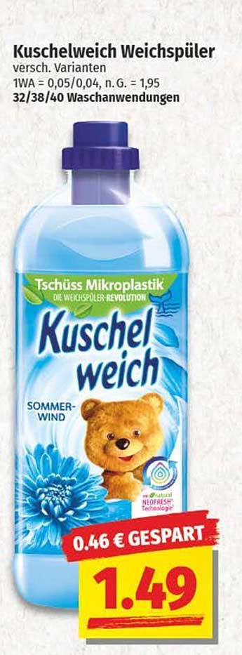 Kuschelweich Weichspüler - Sommer-Wind