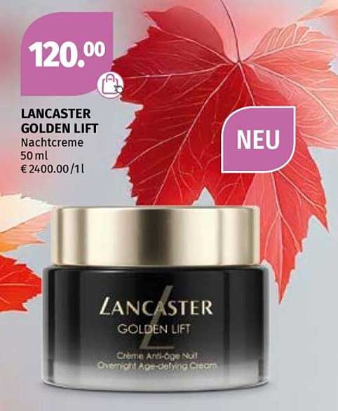 Lancaster Golden Lift Nachtcreme 50 ml