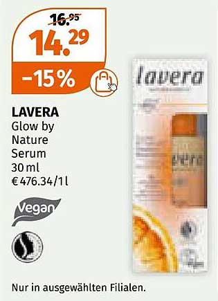 LAVERA Glow by Nature Serum 30 ml