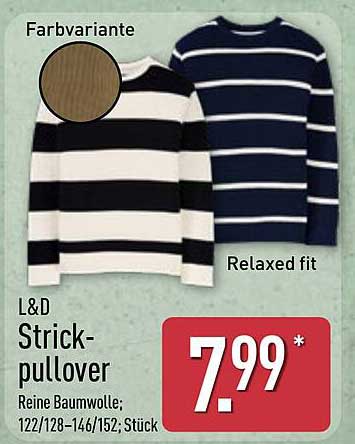 L&D Strick-pullover