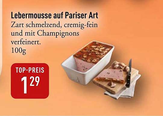 Lebermousse auf Pariser Art