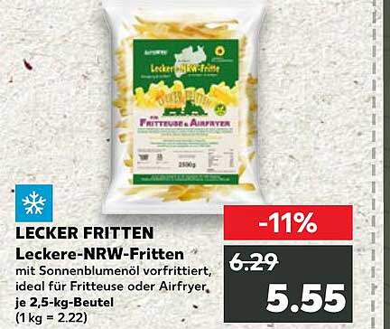 LECKER FRITTEN Leckere-NRW-Fritten