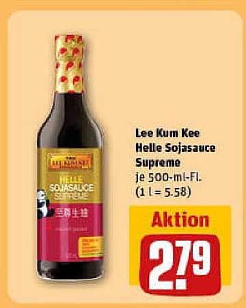 Lee Kum Kee Helle Sojasauce Supreme 500 ml