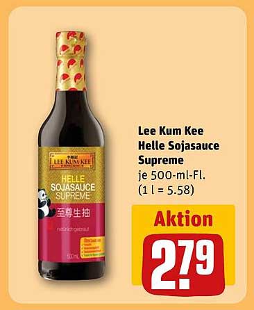 Lee Kum Kee Helle Sojasauce Supreme 500 ml