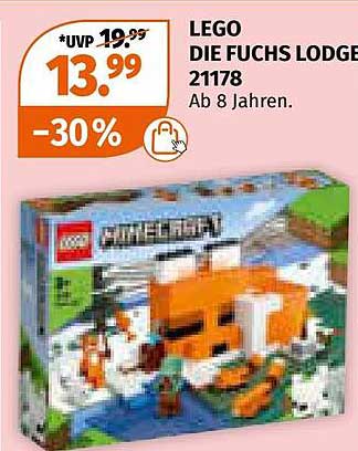 LEGO Die Fuchs Lodge 21178